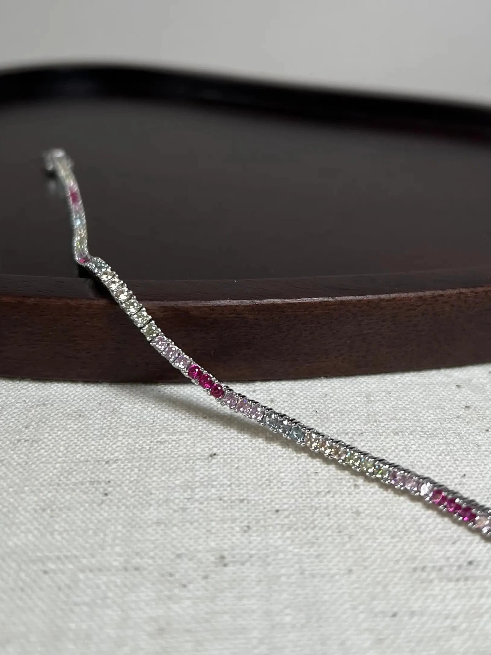 Pastel Tennis Armband