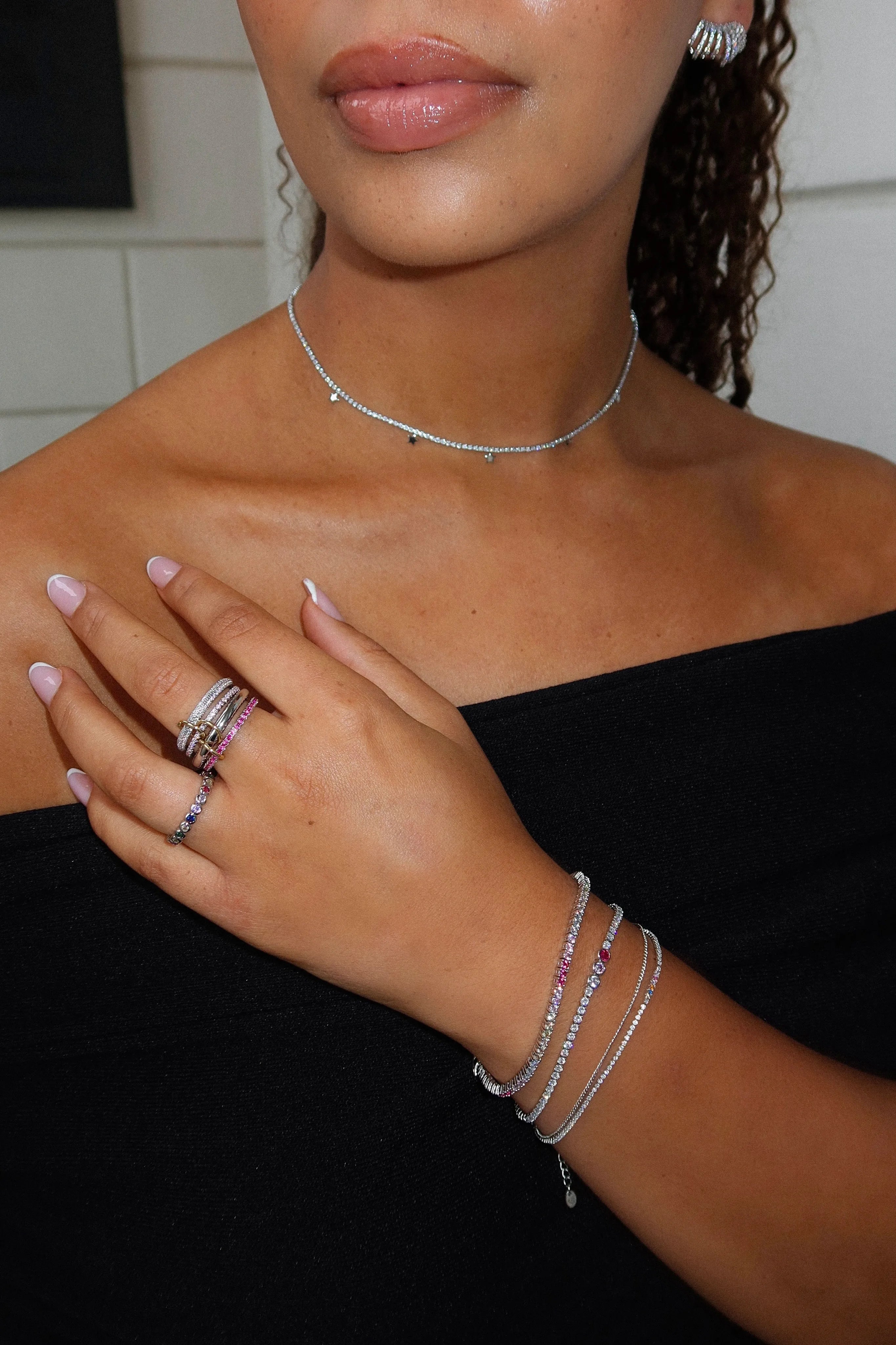 Pastel Tennis Armband