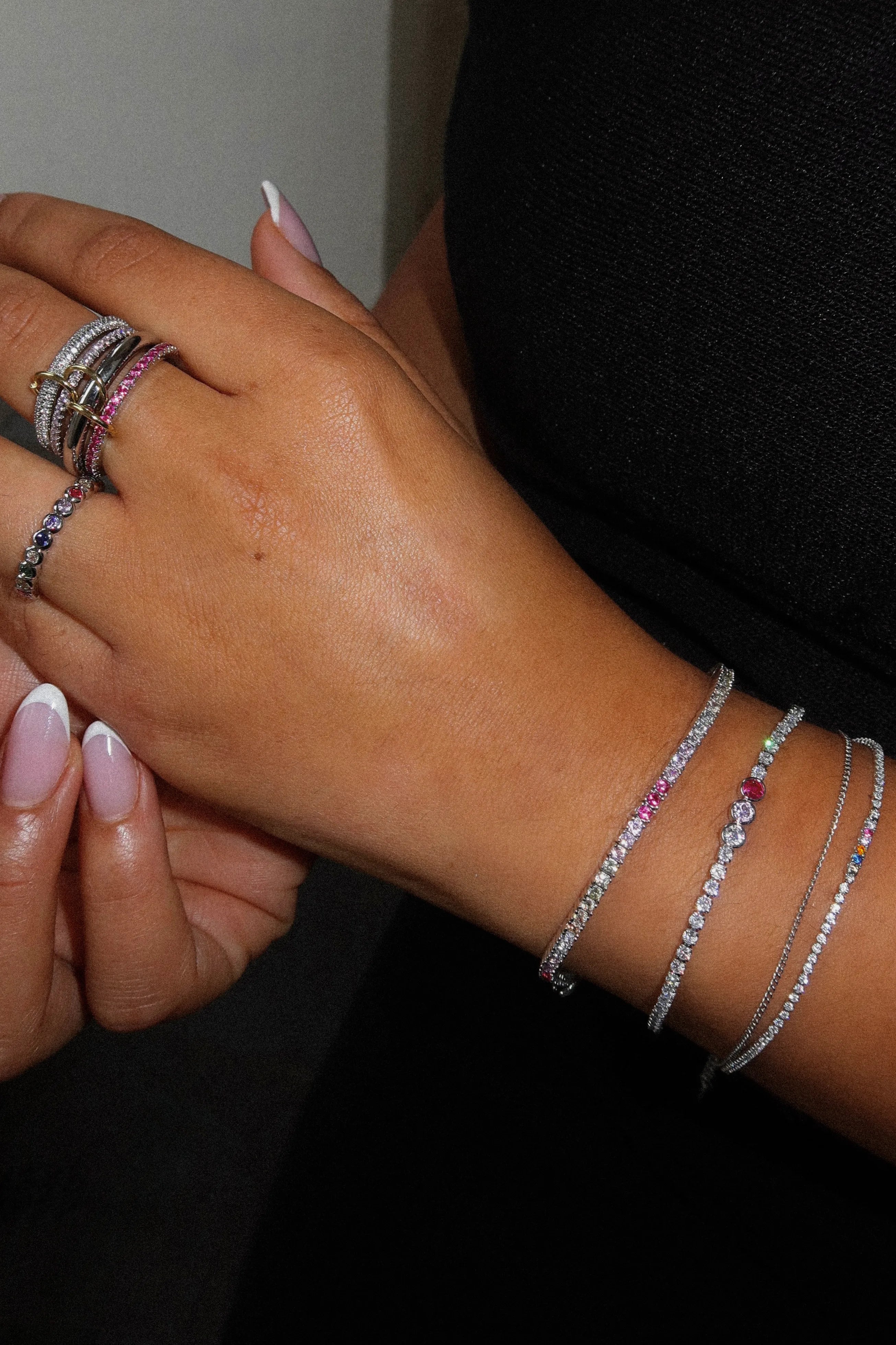 Pastel Tennis Armband