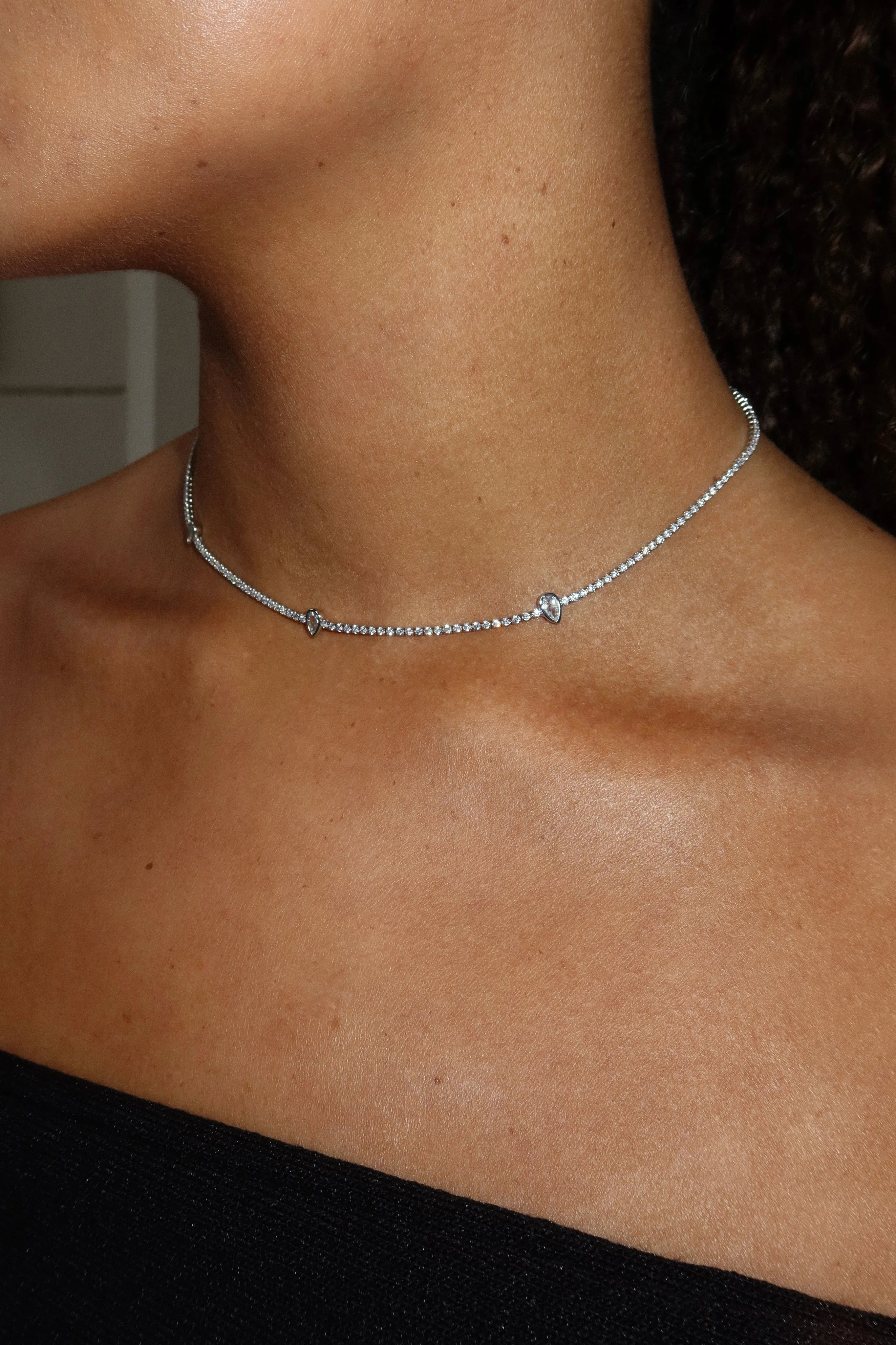 Diamond Drop Kette