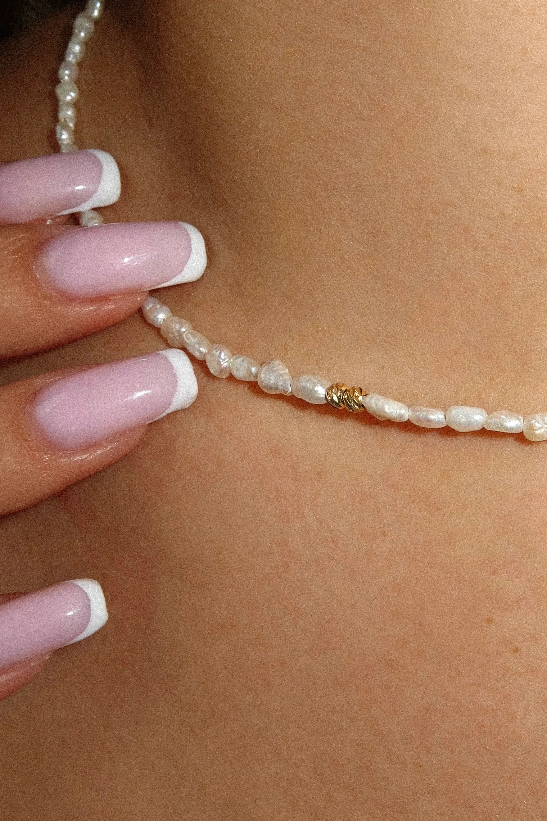 Freshwater Pearl Fine Kette