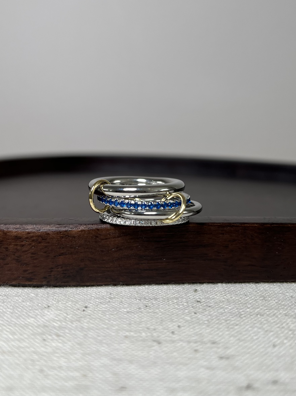 Blue Stack Ring